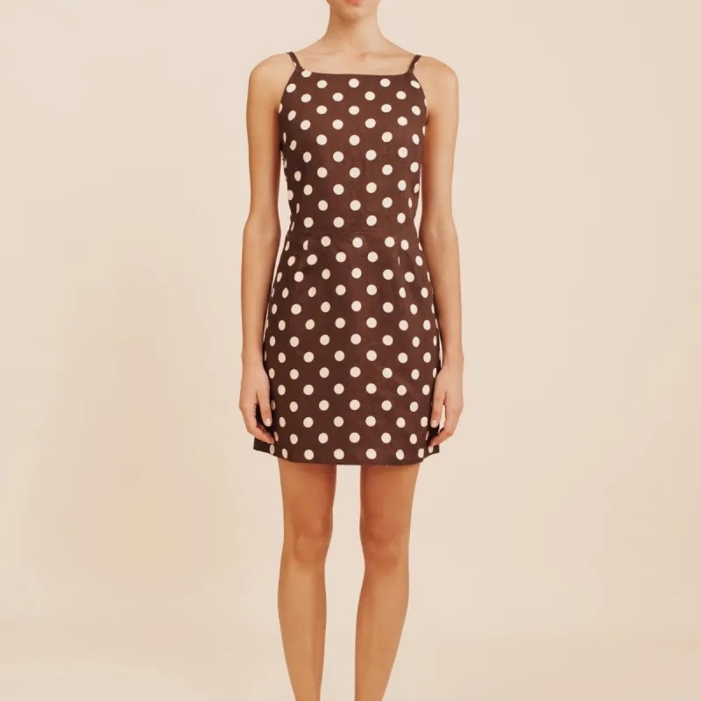 Posse Lori Mini Dress - Polka Dot NWOT - Picture 4 of 10